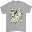 Old Sailor Octopus White Shark Captain Mens T-Shirt 100% Cotton Sports Grey