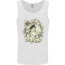 Old Sailor Octopus White Shark Captain Mens Vest Tank Top White
