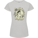 Old Sailor Octopus White Shark Captain Womens Petite Cut T-Shirt Sports Grey
