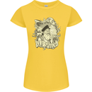 Old Sailor Octopus White Shark Captain Womens Petite Cut T-Shirt Yellow