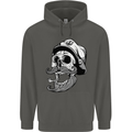 Old Sailor Skull Sailing Captain Childrens Kids Hoodie Storm Grey