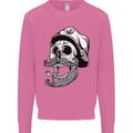Old Sailor Skull Sailing Captain Mens Sweatshirt Jumper Azalea