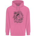 Old Sailor White Shark Octopus Captain Childrens Kids Hoodie Azalea
