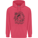 Old Sailor White Shark Octopus Captain Childrens Kids Hoodie Heliconia