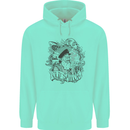 Old Sailor White Shark Octopus Captain Childrens Kids Hoodie Peppermint