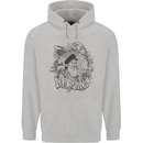Old Sailor White Shark Octopus Captain Mens 80% Cotton Hoodie Sports Grey