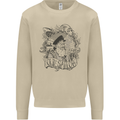 Old Sailor White Shark Octopus Captain Mens Sweatshirt Jumper Sand