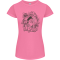 Old Sailor White Shark Octopus Captain Womens Petite Cut T-Shirt Azalea