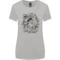 Old Sailor White Shark Octopus Captain Womens Wider Cut T-Shirt Sports Grey