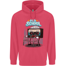 Old School 80s Music Cassette Retro 90s Childrens Kids Hoodie Heliconia