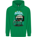 Old School 80s Music Cassette Retro 90s Childrens Kids Hoodie Irish Green