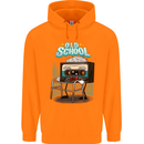 Old School 80s Music Cassette Retro 90s Childrens Kids Hoodie Orange