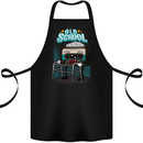 Old School 80s Music Cassette Retro 90s Cotton Apron 100% Organic Black