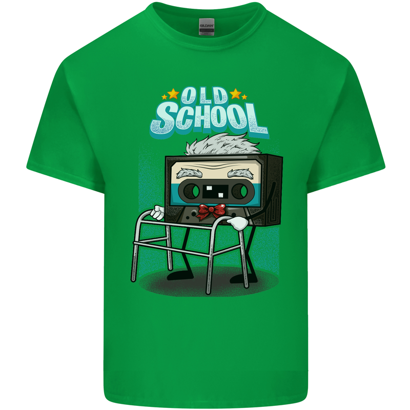 Old School 80s Music Cassette Retro 90s Kids T-Shirt Childrens Irish Green
