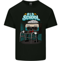 Old School 80s Music Cassette Retro 90s Mens Cotton T-Shirt Tee Top Black