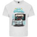 Old School 80s Music Cassette Retro 90s Mens Cotton T-Shirt Tee Top White