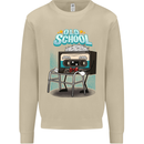 Old School 80s Music Cassette Retro 90s Mens Sweatshirt Jumper Sand