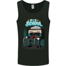 Old School 80s Music Cassette Retro 90s Mens Vest Tank Top Black