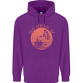 Old School DJ Gramaphone DJing Music Childrens Kids Hoodie Purple