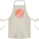 Old School DJ Gramaphone DJing Music Cotton Apron 100% Organic Natural