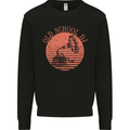 Old School DJ Gramaphone DJing Music Kids Sweatshirt Jumper Black