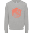 Old School DJ Gramaphone DJing Music Kids Sweatshirt Jumper Sports Grey