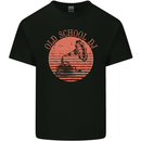 Old School DJ Gramaphone DJing Music Kids T-Shirt Childrens Black
