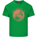 Old School DJ Gramaphone DJing Music Mens Cotton T-Shirt Tee Top Irish Green