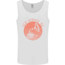 Old School DJ Gramaphone DJing Music Mens Vest Tank Top White