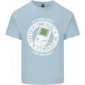 Old School Gamer Funny Gaming Kids T-Shirt Childrens Light Blue