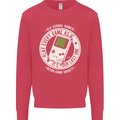 Old School Gamer Funny Gaming Mens Sweatshirt Jumper Heliconia