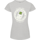Old School Gamer Funny Gaming Womens Petite Cut T-Shirt Sports Grey