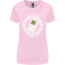 Old School Gamer Funny Gaming Womens Wider Cut T-Shirt Light Pink