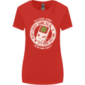 Old School Gamer Funny Gaming Womens Wider Cut T-Shirt Red