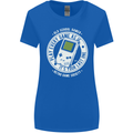Old School Gamer Funny Gaming Womens Wider Cut T-Shirt Royal Blue