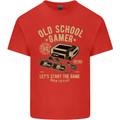 Old School Gamer Gaming Funny Kids T-Shirt Childrens Red