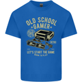 Old School Gamer Gaming Funny Kids T-Shirt Childrens Royal Blue