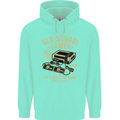 Old School Gamer Gaming Funny Mens 80% Cotton Hoodie Peppermint