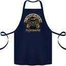 Old Truckers Never Die Lorry Driver Lorries Cotton Apron 100% Organic Navy Blue
