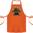 Old Truckers Never Die Lorry Driver Lorries Cotton Apron 100% Organic Orange