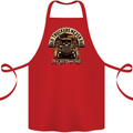Old Truckers Never Die Lorry Driver Lorries Cotton Apron 100% Organic Red