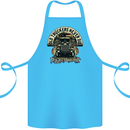Old Truckers Never Die Lorry Driver Lorries Cotton Apron 100% Organic Turquoise
