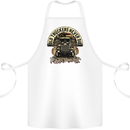 Old Truckers Never Die Lorry Driver Lorries Cotton Apron 100% Organic White