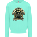 Old Truckers Never Die Lorry Driver Lorries Kids Sweatshirt Jumper Peppermint
