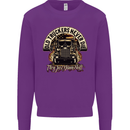 Old Truckers Never Die Lorry Driver Lorries Kids Sweatshirt Jumper Purple