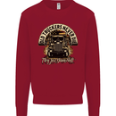 Old Truckers Never Die Lorry Driver Lorries Kids Sweatshirt Jumper Red
