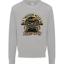 Old Truckers Never Die Lorry Driver Lorries Kids Sweatshirt Jumper Sports Grey