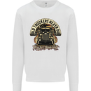 Old Truckers Never Die Lorry Driver Lorries Kids Sweatshirt Jumper White