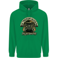 Old Truckers Never Die Lorry Driver Lorries Mens 80% Cotton Hoodie Irish Green