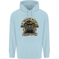 Old Truckers Never Die Lorry Driver Lorries Mens 80% Cotton Hoodie Light Blue